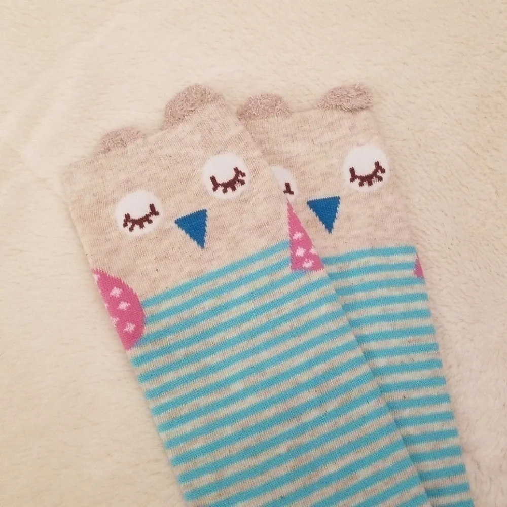 GIRLS character knee high socks NWT